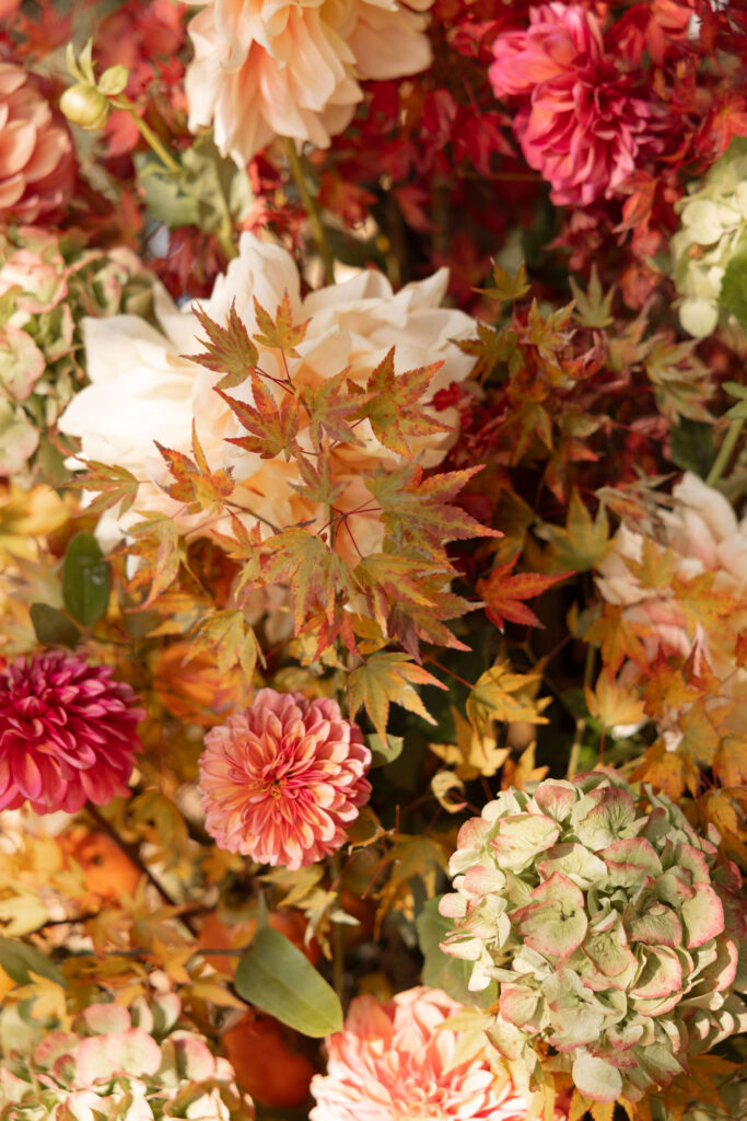 Fall Floral Design wedding - RMBO Studio